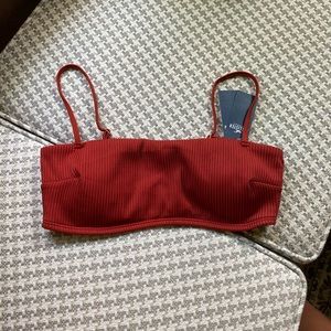 Hollister bandeau bikini top